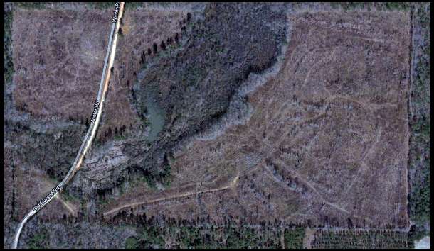 Overhead of the property.