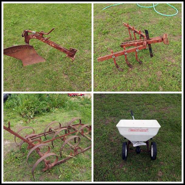 Mold board plow, chisel plow, drag, and seeder