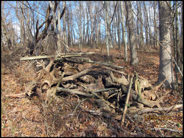 Pile at the bottom. Rather than destroy them, I think this is a better conservation use. These should last decades.