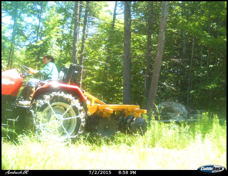 Tractor and disk